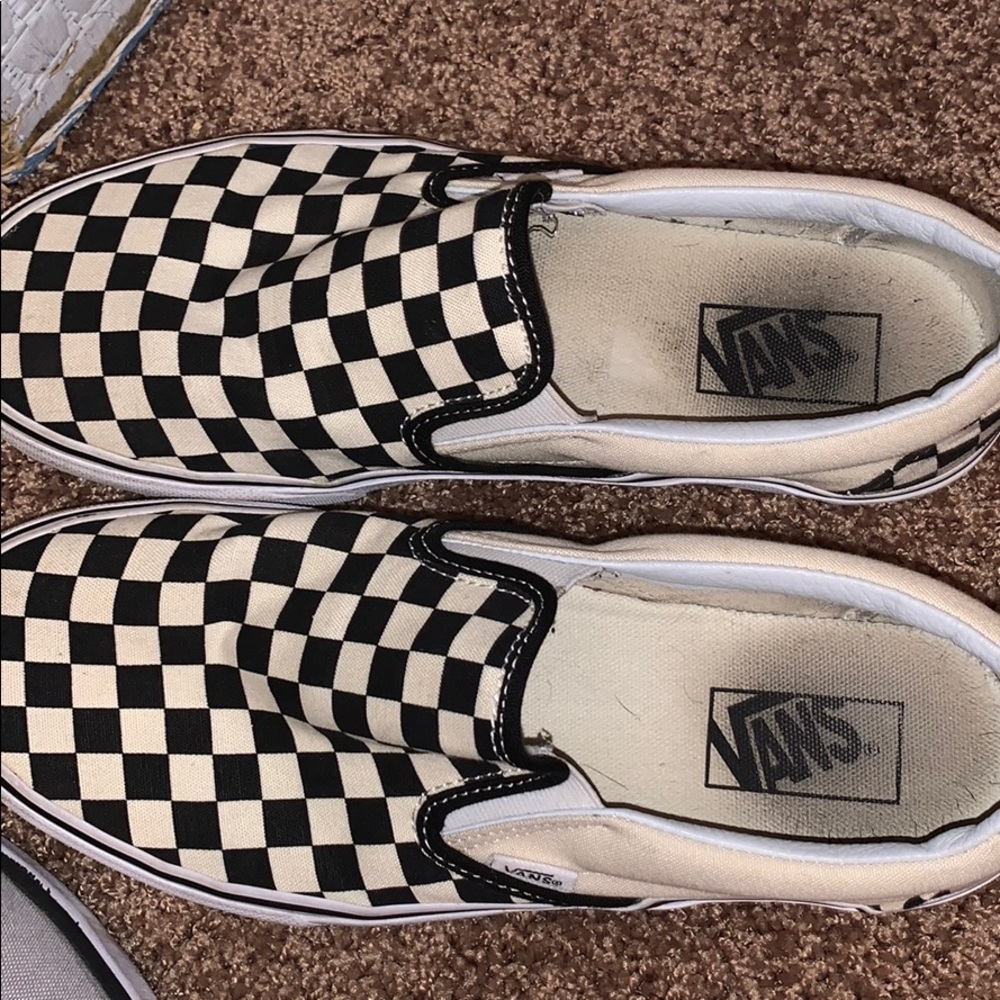 Checkered vans